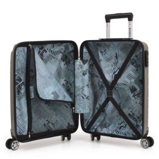 Чемодан ручная кладь Gabol Midori 36 л весом 2,6 кг из полипропилена Бежевый