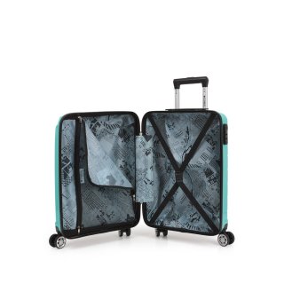 Чемодан ручная кладь Gabol Midori 36 л весом 2,6 кг из полипропилена Бирюзовый