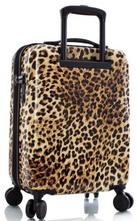 Чемодан ручная кладь Heys Brown Leopard на 32/48 л весом 3,1 кг из поликарбоната Коричневый