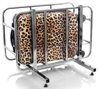 Чемодан ручная кладь Heys Brown Leopard на 32/48 л весом 3,1 кг из поликарбоната Коричневый