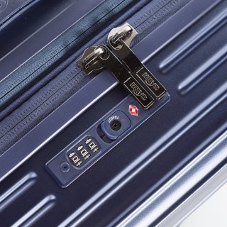 Чемодан ручная кладь Heys Cruze на 38/48 л из поликарбоната Синий