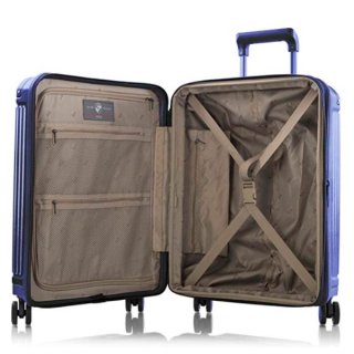 Чемодан ручная кладь Heys Edge на 45/57 л из поликарбоната Синий