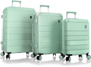 Чемодан ручная кладь Heys Neo на 39 л весом 2.7 кг из поликарбоната Салатовый
