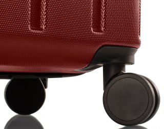Валіза ручна поклажа Heys SpinLite на 31/45 л вагою 3,3 кг із полікарбонату Бордовий