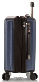 Чемодан ручная кладь Heys SpinLite на 31/45 л весом 3,3 кг из поликарбоната Синий