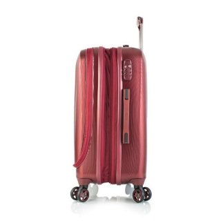 Чемодан ручная кладь Heys Vantage Smart Luggage на 39/54 л с отделом под ноутбук Бордовый