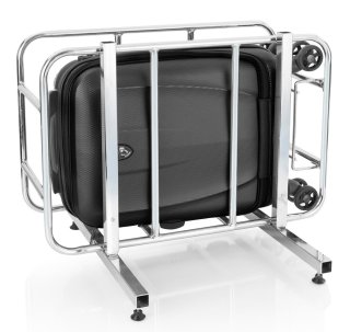 Чемодан ручная кладь Heys Vantage Smart Luggage на 39/54 л с отделом под ноутбук Черный