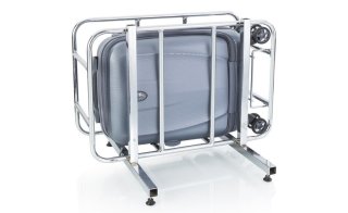 Чемодан ручная кладь Heys Vantage Smart Luggage на 39/54 л с отделом под ноутбук Голубой