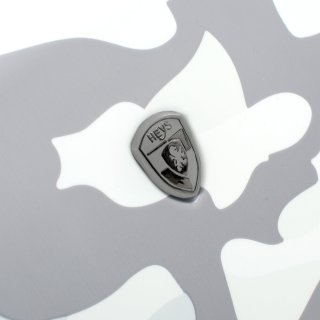Чемодан ручная кладь Heys White Leopard на 32/48 л весом 3,1 кг из поликарбоната Белый