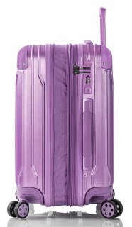 Чемодан ручная кладь Heys Xtrak на 41/57 л из поликарбоната Розовий