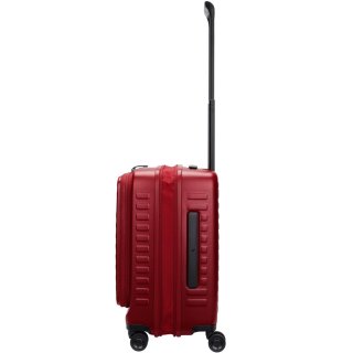 Чемодан ручная кладь Lojel Cubo V4 на 37/42 л из поликарбоната Бордовый