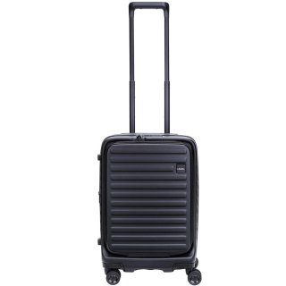 Чемодан ручная кладь Lojel Cubo V4 на 37/42 л из поликарбоната Черный
