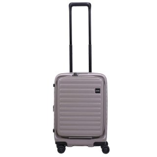 Чемодан ручная кладь Lojel Cubo V4 на 37/42 л из поликарбоната Серый