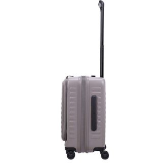 Чемодан ручная кладь Lojel Cubo V4 на 37/42 л из поликарбоната Серый