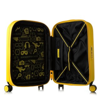 Чемодан ручная кладь Mandarina Duck LOGODUCK на 35/43 л из поликарбоната Желтый