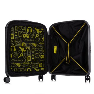 Чемодан ручная кладь Mandarina Duck LOGODUCK на 40 л из поликарбоната Серый