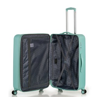 Чемодан ручная кладь Swissbrand Berlin на 34 л из поликарбоната Бирюзовый