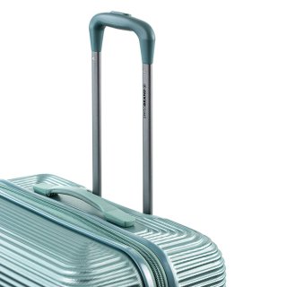 Чемодан ручная кладь Swissbrand Cairo на 35 л вес 2,61 кг из пластика Бирюзовый