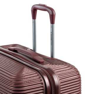 Чемодан ручная кладь Swissbrand Cairo на 35 л вес 2,61 кг из пластика Бордовый