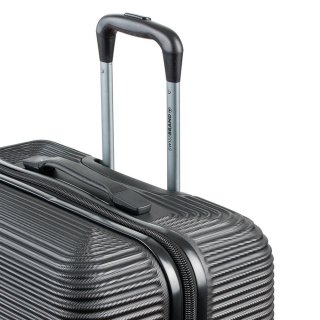 Чемодан ручная кладь Swissbrand Cairo на 35 л вес 2,61 кг из пластика Черный