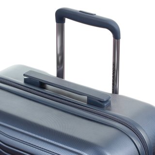 Чемодан ручная кладь Swissbrand London на 42 л весом 2,6 кг из поликарбоната Синий
