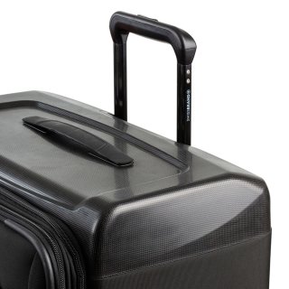 Валіза ручна поклажа Swissbrand Perth на 39 л вагою 2,2 кг із тканини/пластику Чорний