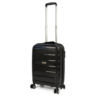 Чемодан ручная кладь Travelite Paklite Mailand Deluxe на 36 л из полипропилена Черный