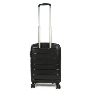 Чемодан ручная кладь Travelite Paklite Mailand Deluxe на 36 л из полипропилена Черный