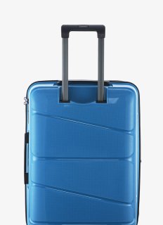 Чемодан ручная кладь V&V Travel Peace на 40 л весом 2,5 кг из полипропилена Синий