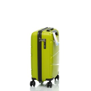 Чемодан ручная кладь V&V Travel Peace на 40 л весом 2,5 кг из полипропилена Зеленый