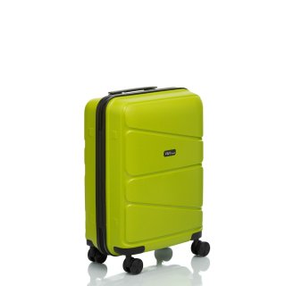Чемодан ручная кладь V&V Travel Peace на 40 л весом 2,5 кг из полипропилена Зеленый