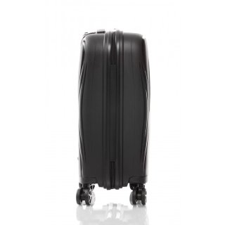 Чемодан ручная кладь V&V Travel TIFFANY на 40 л весом 2,2 кг из полипропилена Черный