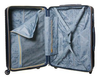 Чемодан средний на 4-х колесах Vip Collection Madrid  24  Синий