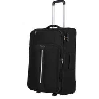 Чемодан средний на 63 л ​Travelite SPEEDLINE на 2-х колесах из ткани 2.8 кг Черный
