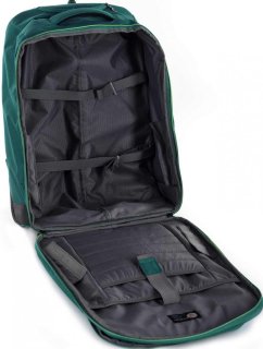 Чемодан трансформер 39 л Roncato Ironik Wheeled Backpack, изумруд