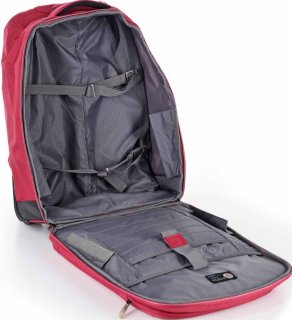 Чемодан трансформер 39 л Roncato Ironik Wheeled Backpack, вишневый