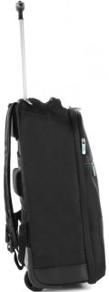 Чемодан трансформер 39 л Roncato Speed Wheeled Backpack, черный