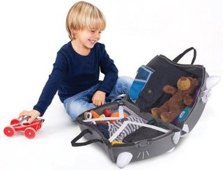Детский чемодан 18 л Trunki BENNY, черный