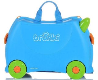 Детский чемодан 18 л Trunki TERRANCE, голубой