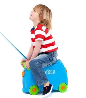 Детский чемодан 18 л Trunki TERRANCE, голубой