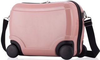 Детский чемодан 20 л Hauptstadtkoffer Kinder Sitzkoffer, розовый