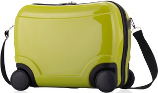 Детский чемодан 20 л Hauptstadtkoffer Kinder Sitzkoffer, салатовый