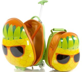 Детский набор Heys TRAVEL TOTS Pineapple