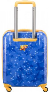 Детский пластиковый чемодан 28 л Travelite Heroes Of The City, синий