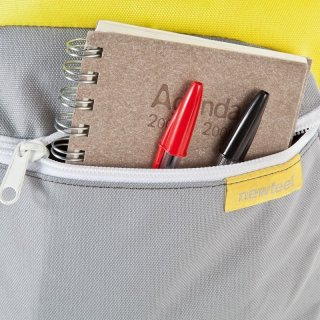 Детский рюкзак 10 л Newfeel Abeona 100, Желтый/серый
