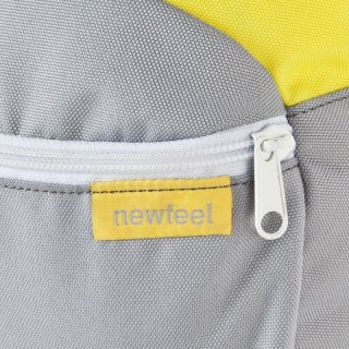 Детский рюкзак 10 л Newfeel Abeona 100, Желтый/серый