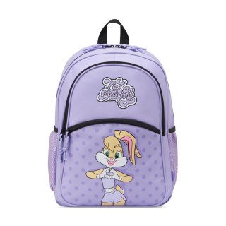Детский рюкзак с пеналом в подарок Roncato LOONEY TUNES KIDS Розовый