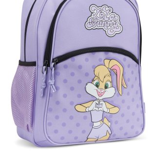Детский рюкзак с пеналом в подарок Roncato LOONEY TUNES KIDS Розовый