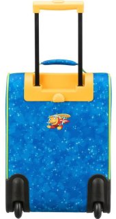 Детский тканевый чемодан 24 л Travelite Heroes Of The City, синий