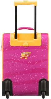 Детский тканевый чемодан Travelite Heroes Of The City на 24 литра Розовый